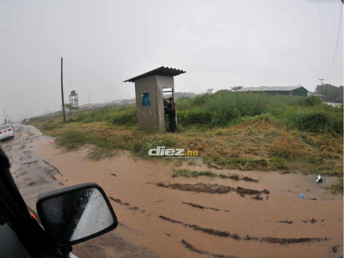 No se vio en TV: Diluvio en Choluteca, jugador de Motagua se robó el show y chicas robaron suspiros en el Emilio Williams