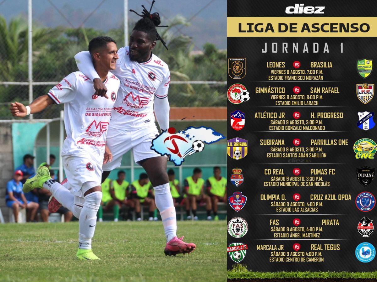 Liga de Ascenso de Honduras: ¡Hoy inicia el Apertura 2025! Partidos, fechas y horarios de la jornada uno