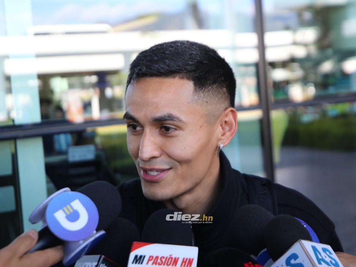 Furor por Andy Nájar en Palmerola, la sorpresa que recibió el jugador de Olimpia, ¿quiénes eran los taxistas?