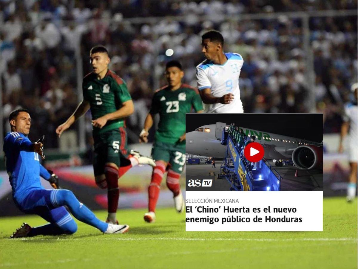 Faitelson deja último dardo a Honduras y prensa de México pone al Chino Huerta como “MVP”: “Hay que ganarles”