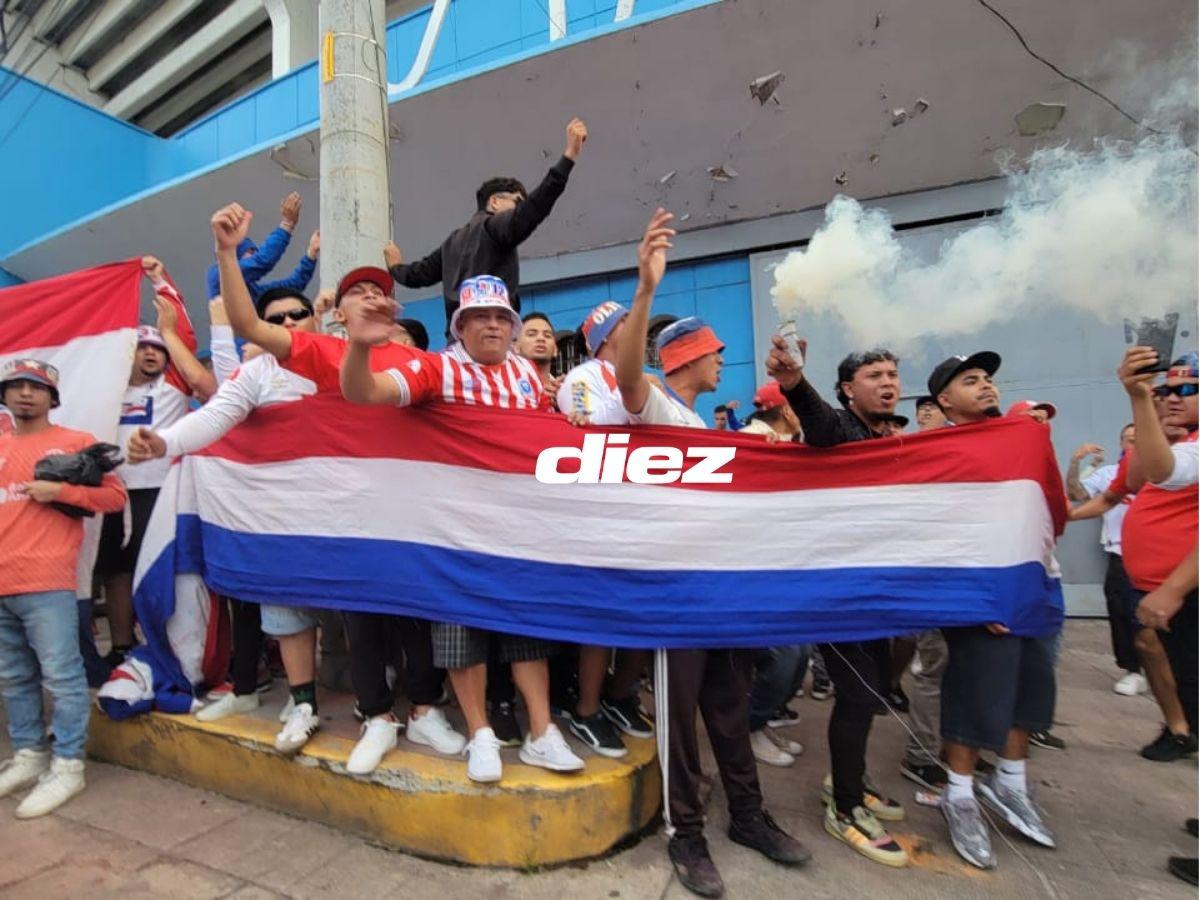 No se vio en TV: ¡infierno blanco en el Nacional! Así festejó Olimpia su reinado de las vueltas regulares del Apertura