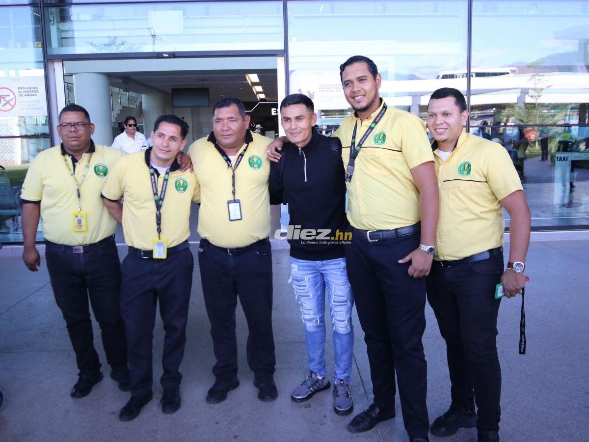 Furor por Andy Nájar en Palmerola, la sorpresa que recibió el jugador de Olimpia, ¿quiénes eran los taxistas?