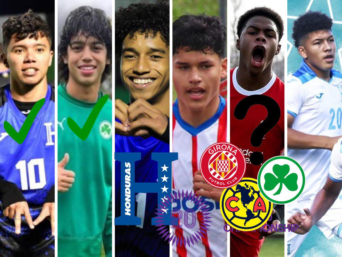 ¿Y Keyrol Figueroa? Top 15 de nuevos rostros elegibles para la Sub-20 de Honduras que va por el boleto al Mundial de 2025