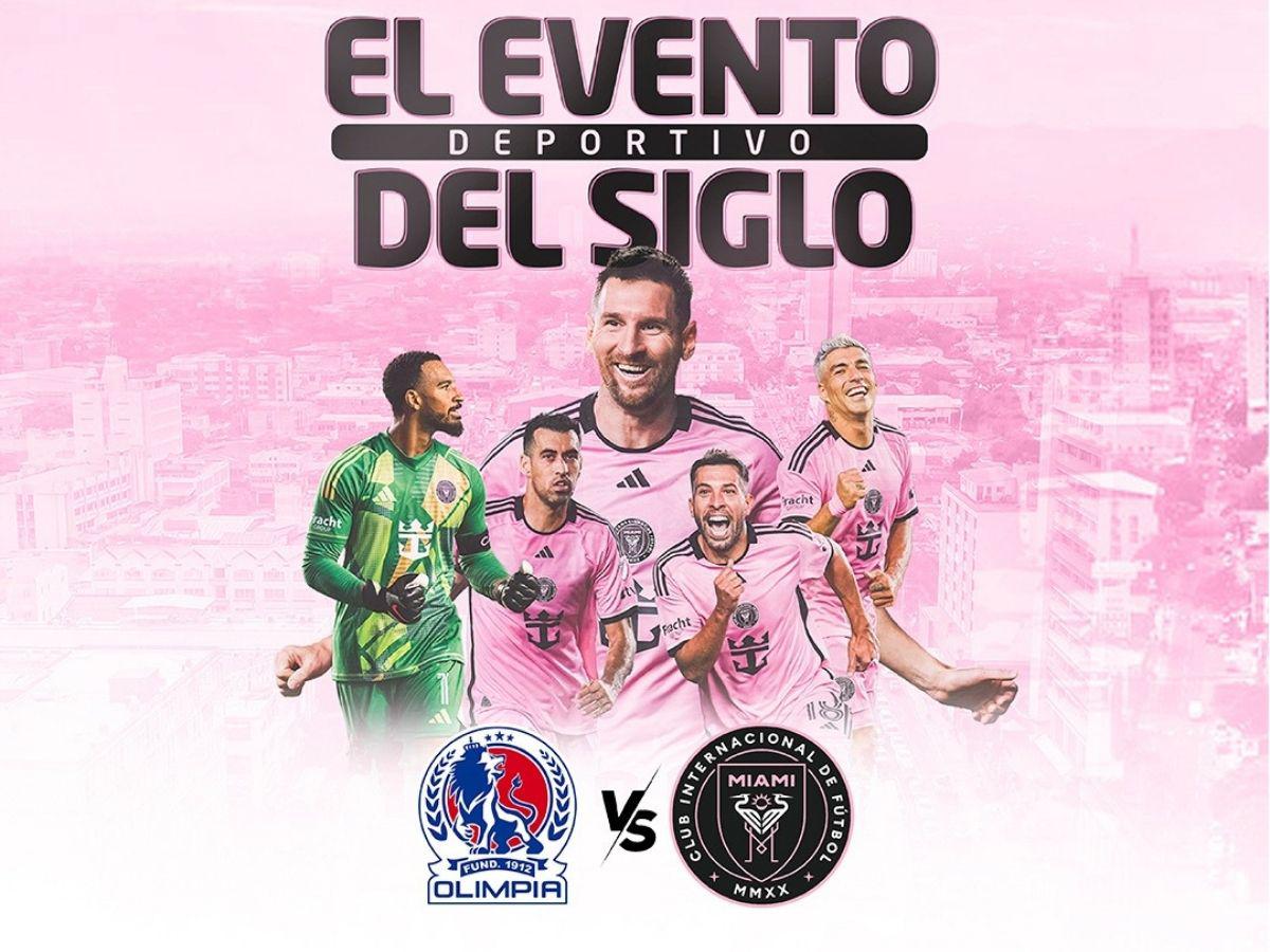 Todavía hay boletos para el Olimpia vs Inter Miami de Messi: estos son los puntos de venta habilitados en Honduras