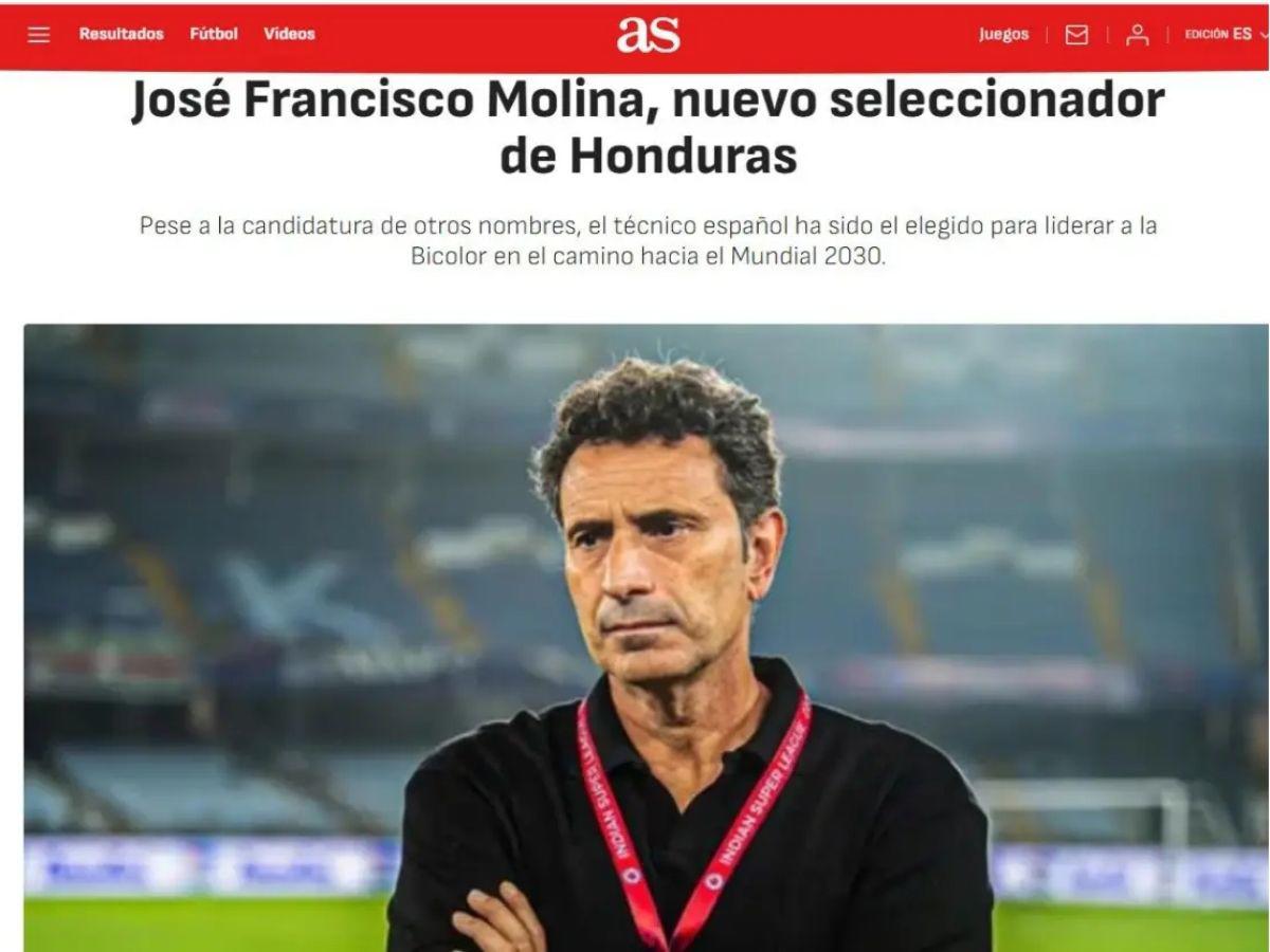 ¡Su fichaje por Honduras retumbó en Europa! Lo que dicen los medios deportivos sobre la contratación de José Molina