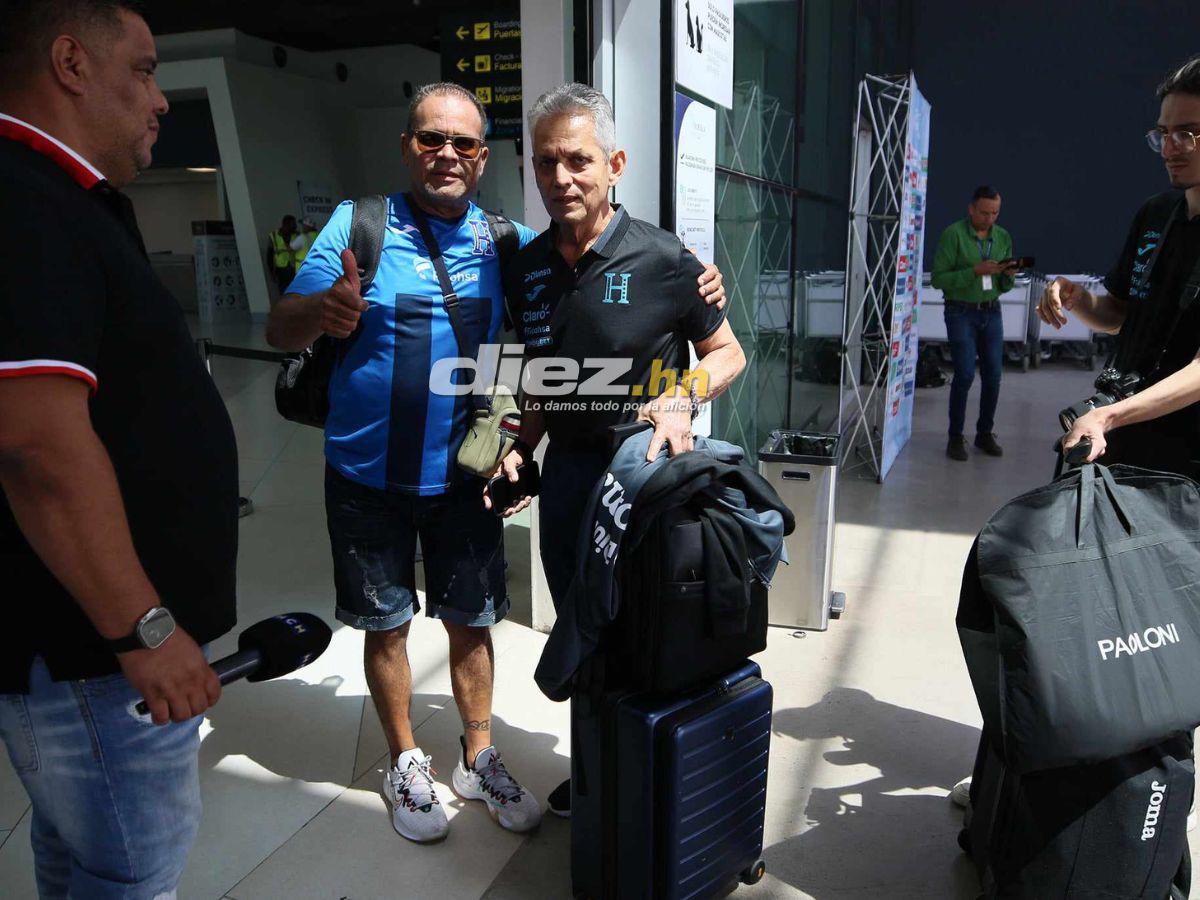 A la casa de Messi: Los 11 jugadores de Honduras que viajaron a Miami y Rueda causó furor en el Aeropuerto de Palmerola
