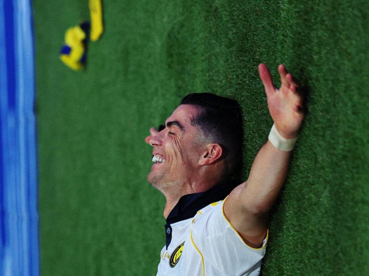 Cristiano Ronaldo se exhibió y lloró: así festejó CR7 su primer título en Arabia