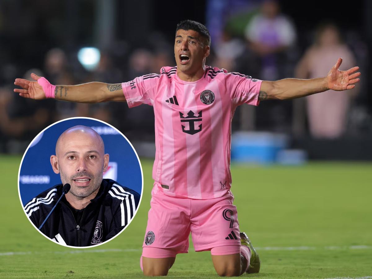 Mascherano, DT del Inter Miami, habla por primera vez del escupitajo de Luis Suárez en el partido ante Seattle Sounders