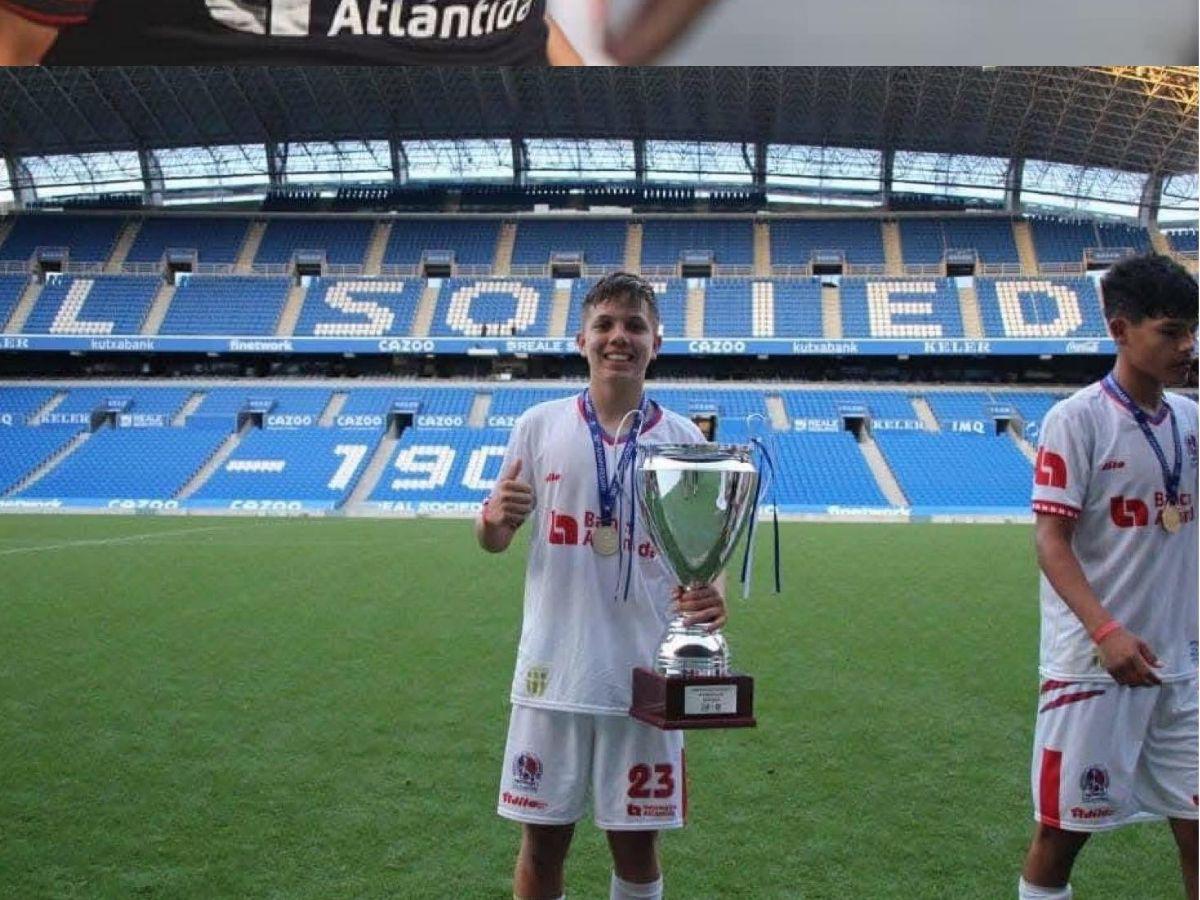 ¡Quedó campeón en Europa! Anthony “El Chele” Ortiz, la nueva promesa de la cantera que ya debutó con el Olimpia
