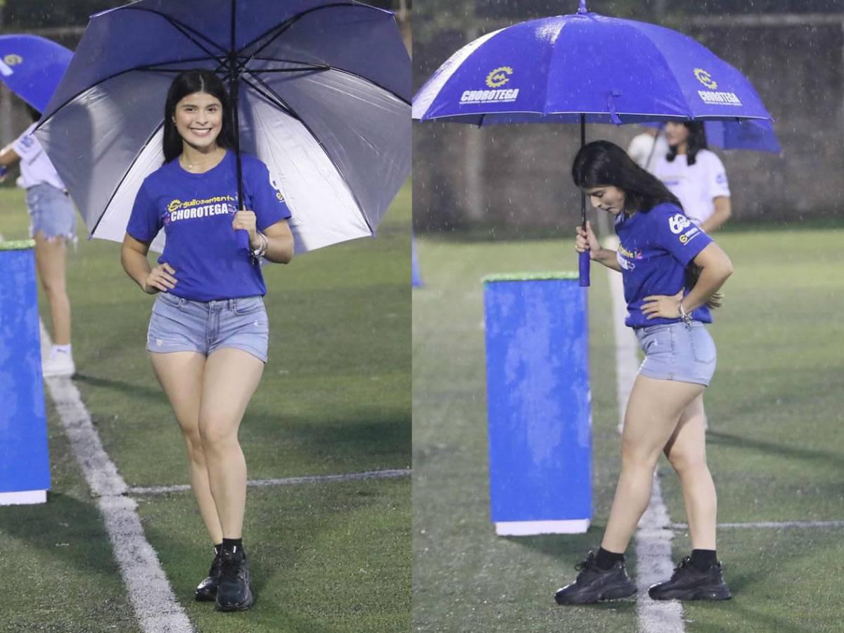 La polémica jugada de Olimpia que reclama Patón, diluvios en los estadios y las bellas modelos que se mojaron en Choluteca