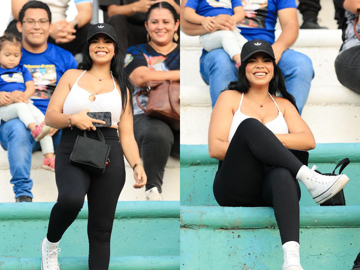 ¡Mamita querida! Milagros Flores robó suspiros y la belleza hondureña cautivó en la previa del juego de tiktokers