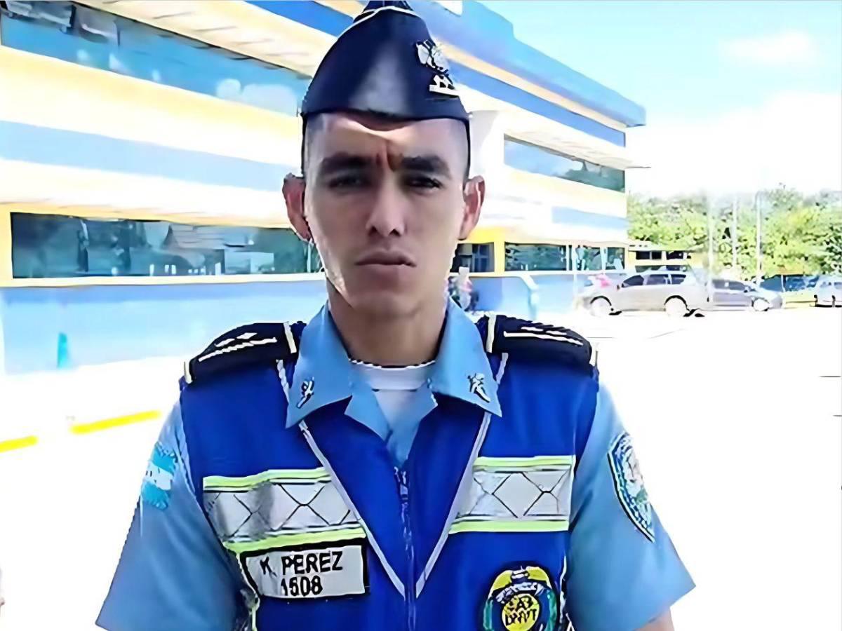 ¿Quién era Kevin Pérez, el héroe policial que perdió la vida ahogado al intentar rescatar niños en San Pedro Sula?