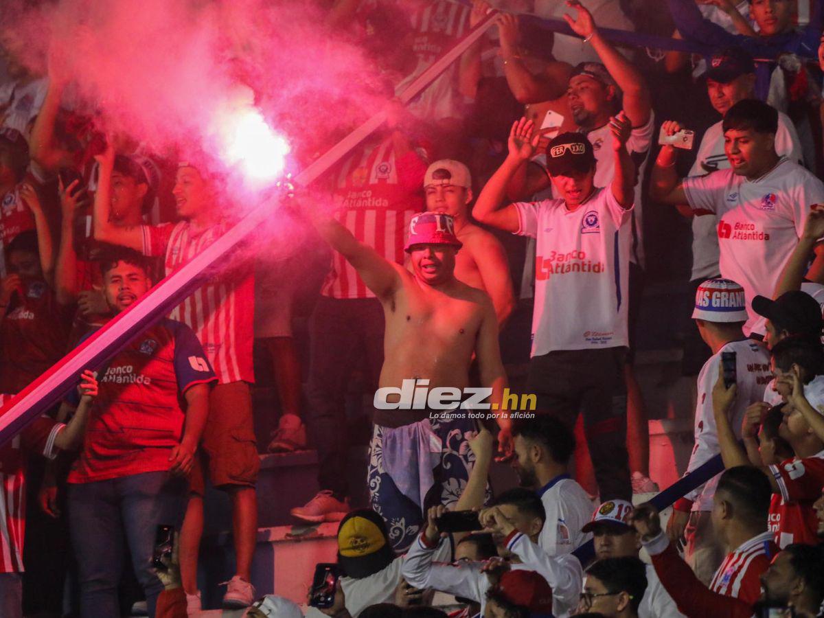 El festejo de Edwin Rodríguez a lo Messi, bellas hinchas de Olimpia cautivaron y euforia de Diego Vázquez en remontada