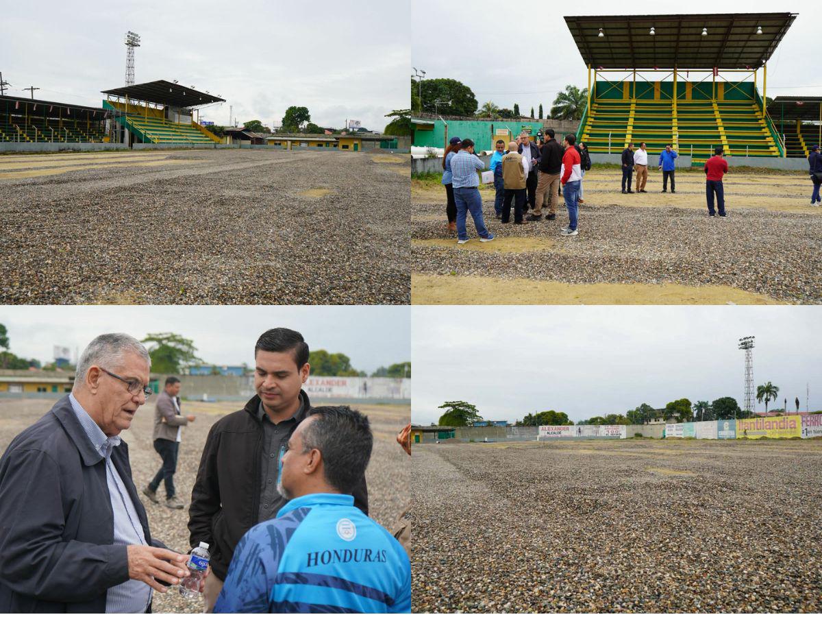 ¡Confirmado! Condepor retoma la remodelación del Estadio Humberto Micheletti de El Progreso