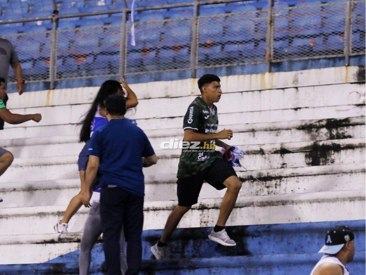 Prensa salvadoreña divulga nuevas imágenes del zafarrancho Marathón - Alianza y arremeten: “Reprochable”