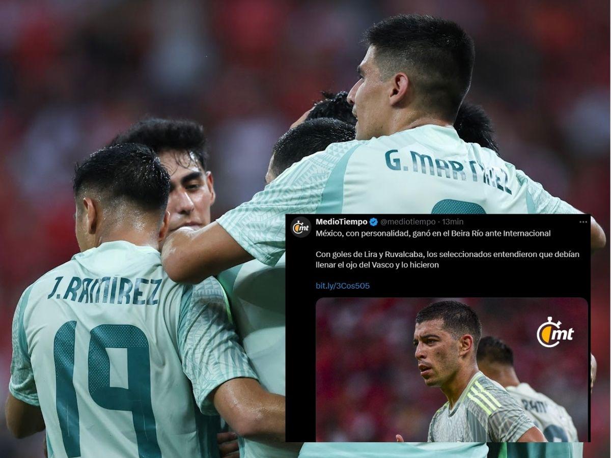 Comentarista de México dispara contra detractores tras triunfazo del Tri ante Internacional y Faitelson se rinde: “Tomen”