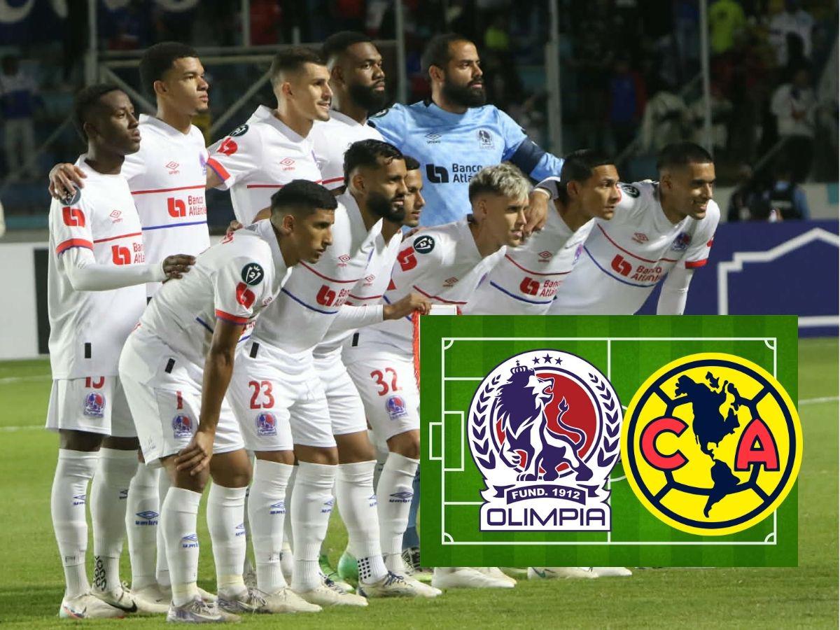 ¡Con cambios! Así sería el modificado 11 titular de Olimpia para la revancha ante el América por Concacaf