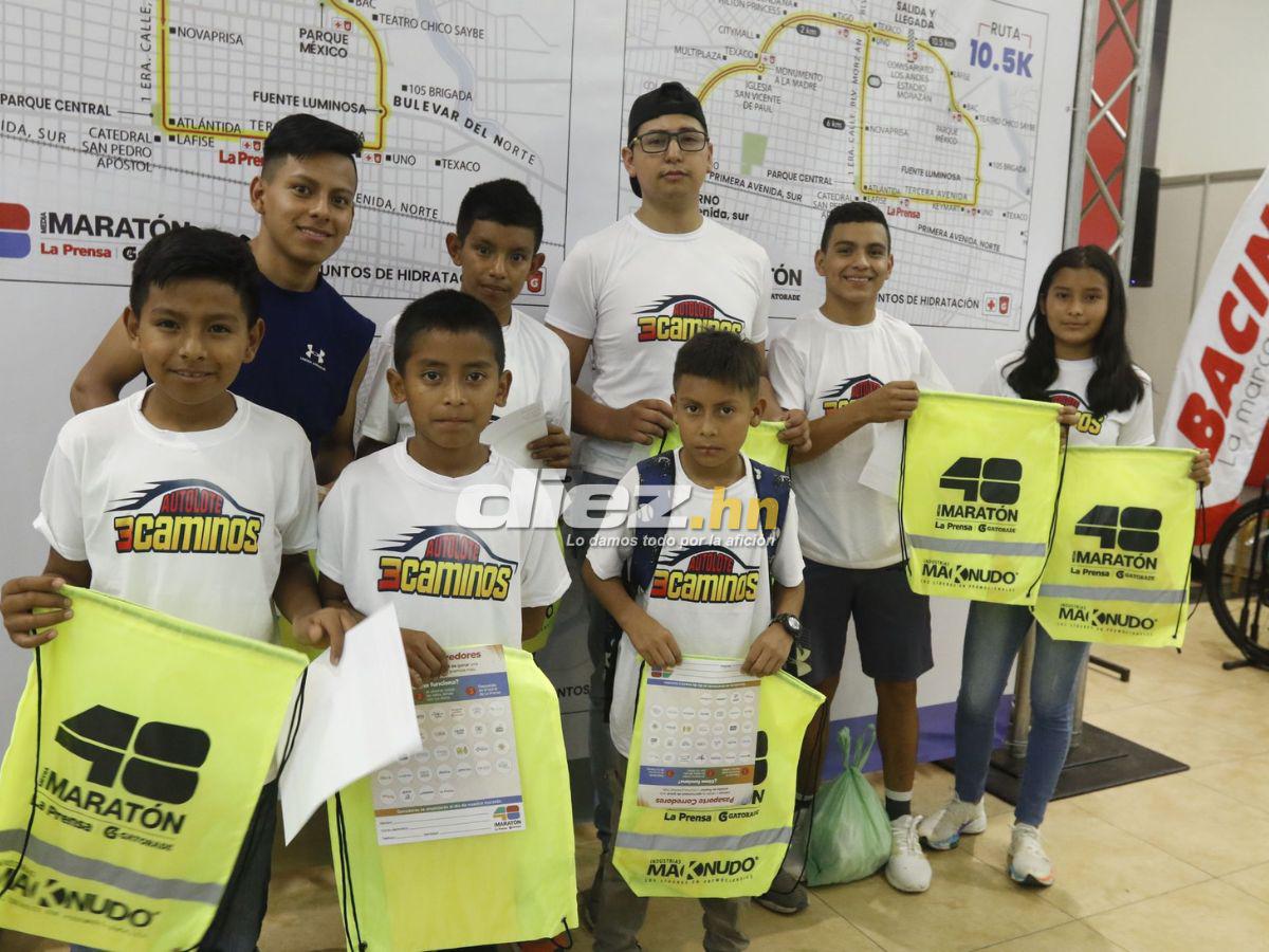 Furor por los kits de la Maratón La Prensa en último día de entrega en Expocentro, ¡llegaron los campeones y bellezas!