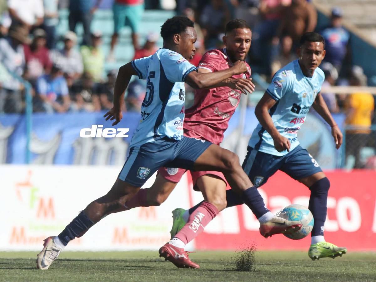 Llegada de Brayan Félix al arco de Motagua.
