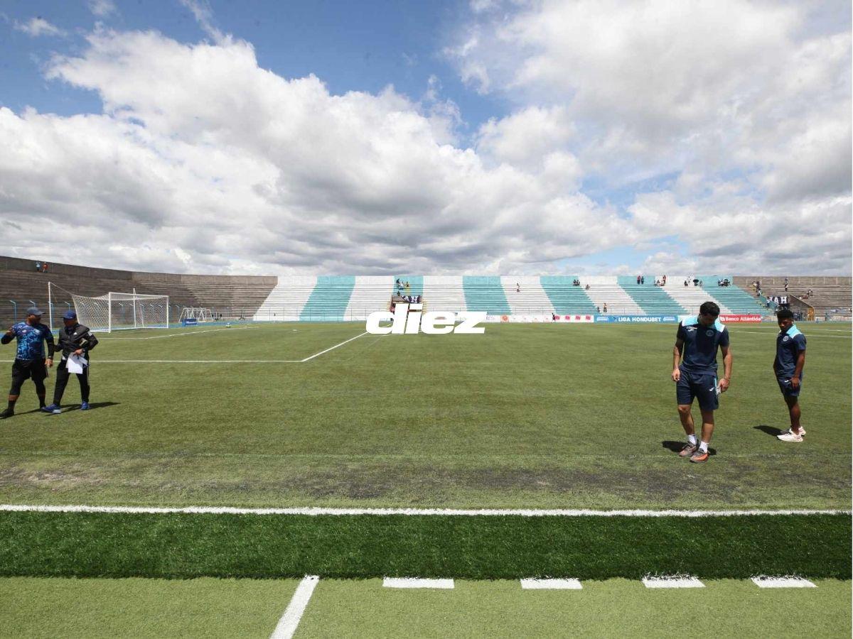 Hermosas hinchas del Génesis PN roban suspiros: Las fotos del estreno oficial del Estadio Roberto Suazo en Liga Nacional
