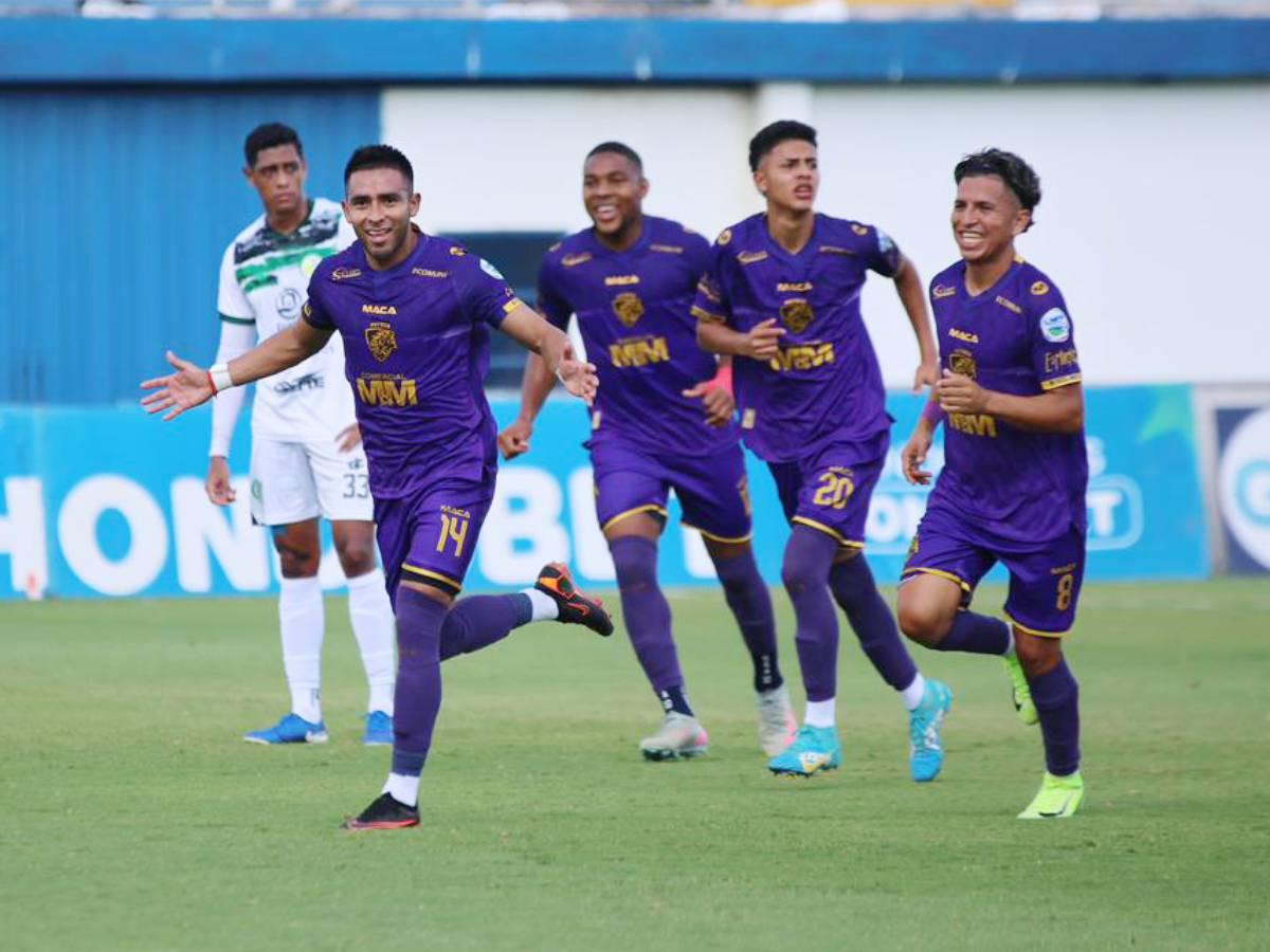 Carlos Argueta firmó el tercer gol en el encuentro en tierras olanchanas.