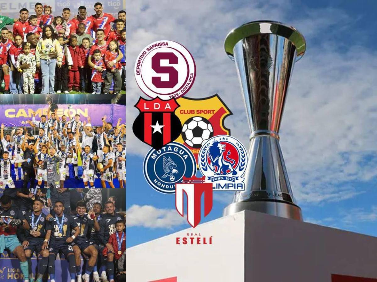 Oficial: Motagua quedó en el grupo de la muerte; Real España y Olimpia conocen sus rivales en la Copa Centroamericana