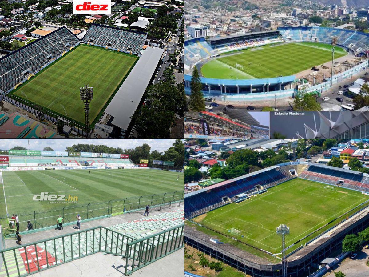 ¡De césped espectacular! La Liga Nacional de Honduras tendrá cinco canchas de primer nivel en 2025
