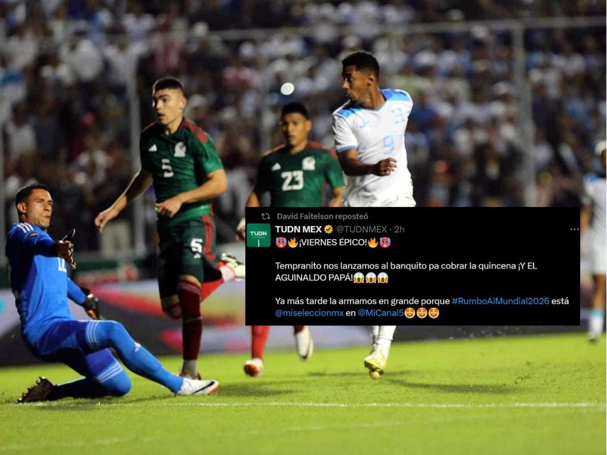 Faitelson deja último dardo a Honduras y prensa de México pone al Chino Huerta como “MVP”: “Hay que ganarles”