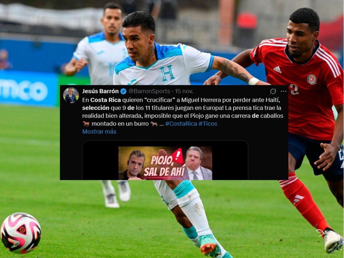 En Costa Rica explotan contra Miguel Herrera y los dan por eliminados previo al duelo ante Honduras: Me daría verguenza