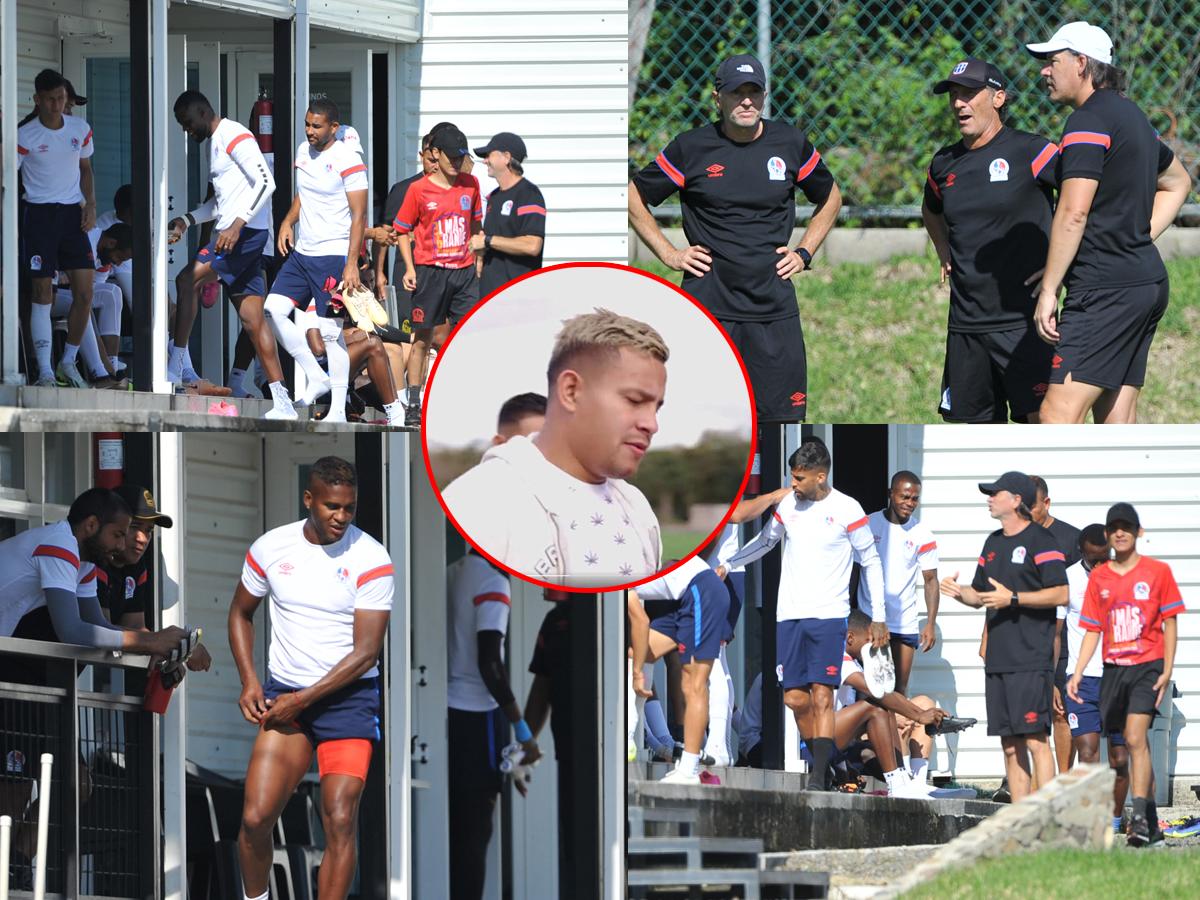 Patón Mejía llegó a despedirse: Así fue el entrenamiento del Olimpia sin una de sus figuras, ¿Qué hizo Troglio?