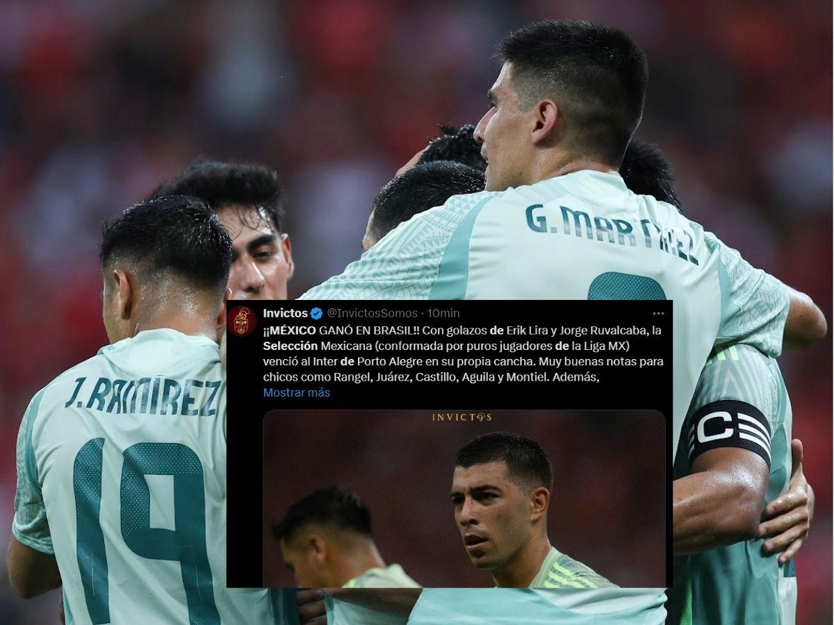 Comentarista de México dispara contra detractores tras triunfazo del Tri ante Internacional y Faitelson se rinde: “Tomen”