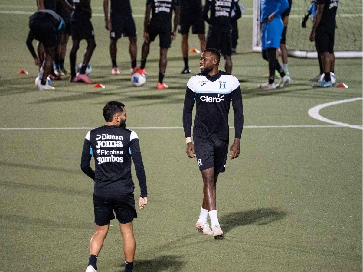Otro futbolista caído en la Selección de Honduras: defensor central se lesiona y no entrena a horas del duelo ante Nicaragua