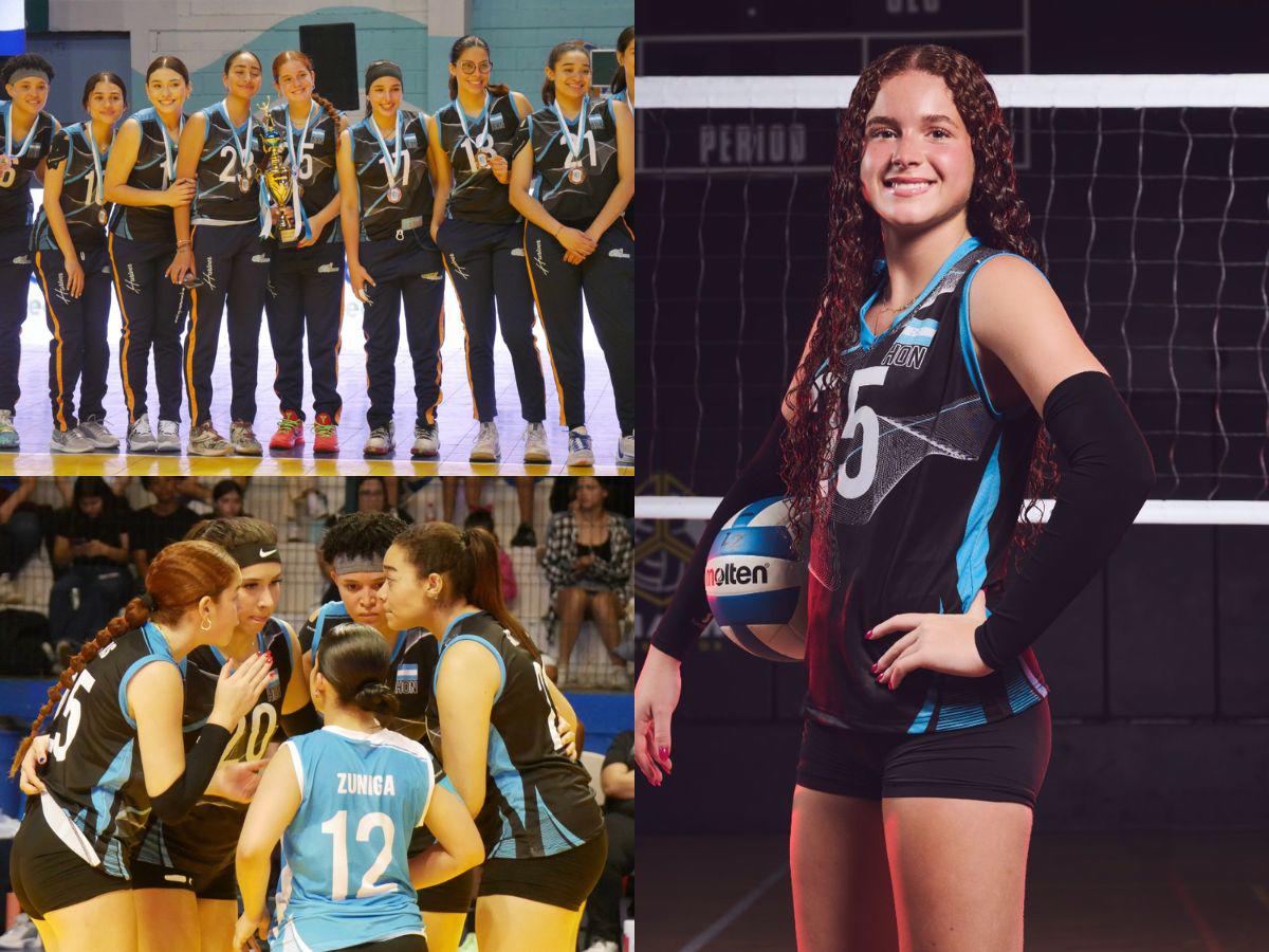Sasha Kawas, la joven hondureña que destaca en el voleibol a sus 15 años: “Me encanta jugar con Honduras”