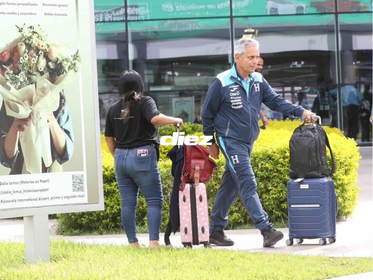 La Selección regresó a Honduras tras destacada Copa Oro: Legionario causó furor, guiño de Quioto y lo que hizo Rueda