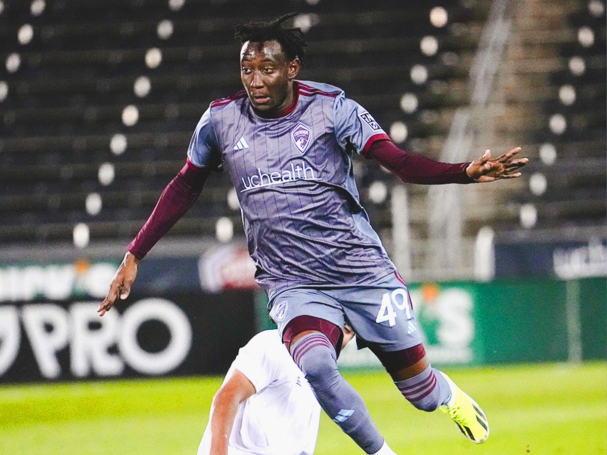 Antony García, el jovencito ex Motagua que está destacando en el fútbol de los Estados Unidos con Colorado Rapids