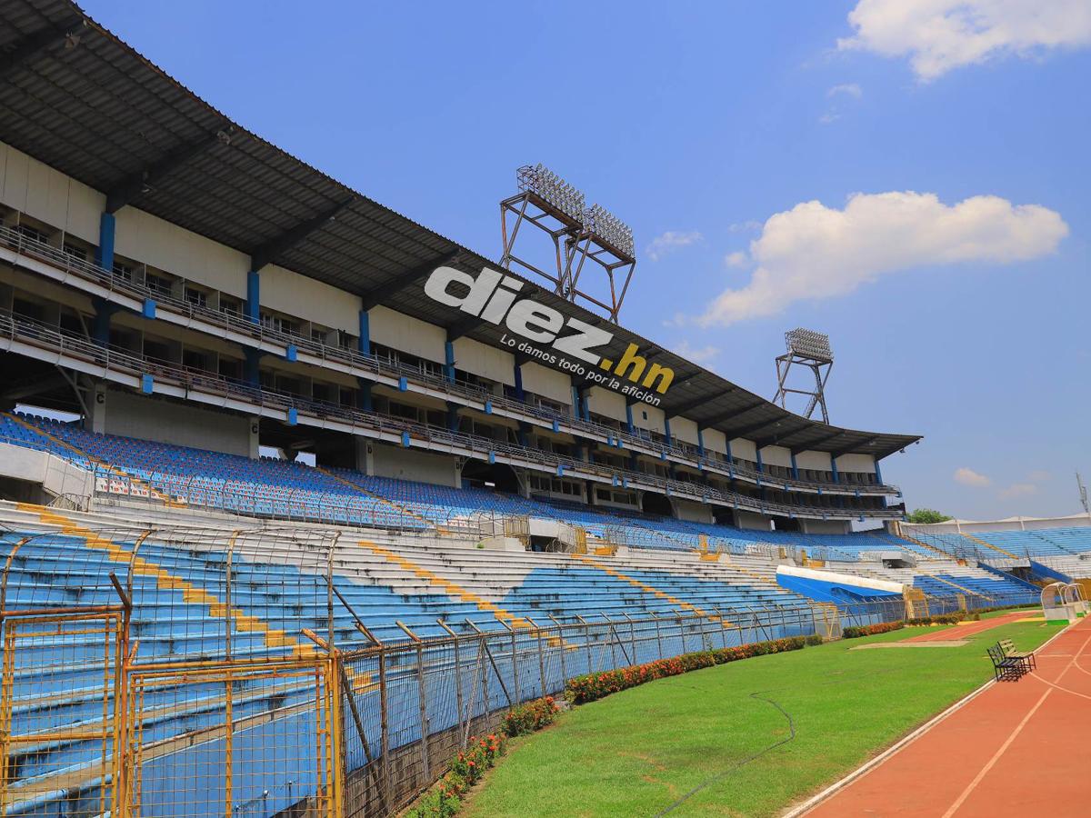 Así pulen el estadio Olímpico, el Matagigantes de San Pedro Sula para recibir a Tigres; el “Chima” Ruiz también llega sentenciado