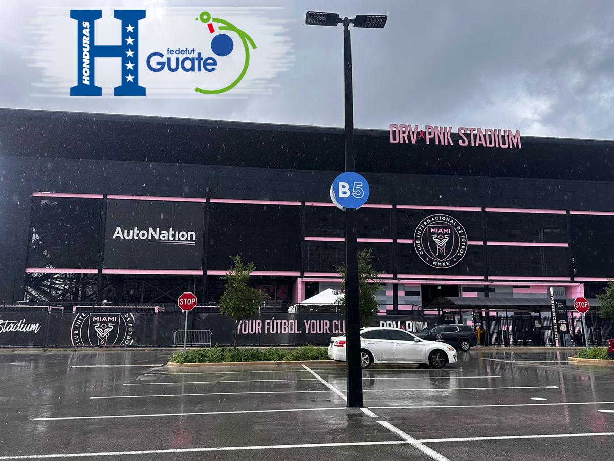 ¿Lloverá el día del partido? Selecciones de Guatemala y Honduras entrenarán bajo un terrible aguacero en Fort Lauderdale