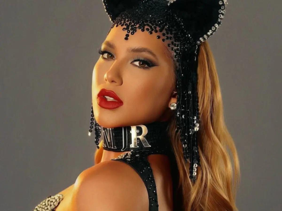 Novia de Vinicius hace estallar a Real Madrid con sus picantes fotos y la prenda con el nombre del brasileño