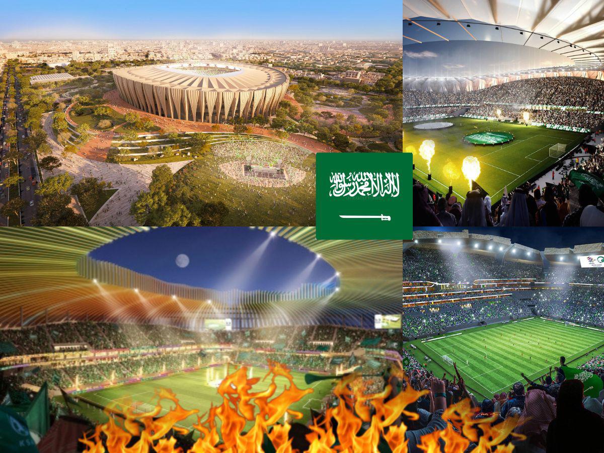 ¡Una sede de 92 mil personas! Arabia Saudita y los espectaculares estadios que construirá para Mundial 2034