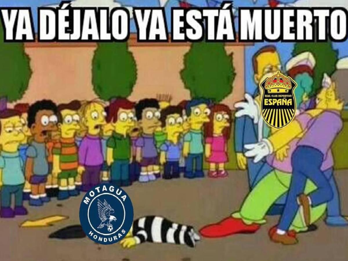 Los memes hacen pedazos a Motagua y a Diego Vázquez tras caer ahora ante Real España en el clásico