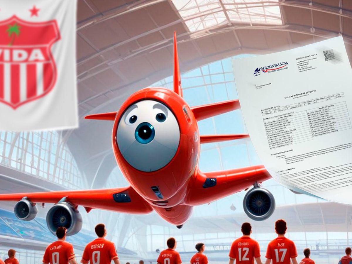 Vida causó furor: así fue la aventura cocotera que viajó en avión con el objetivo de salvarse del descenso ante Lobos UPNFM