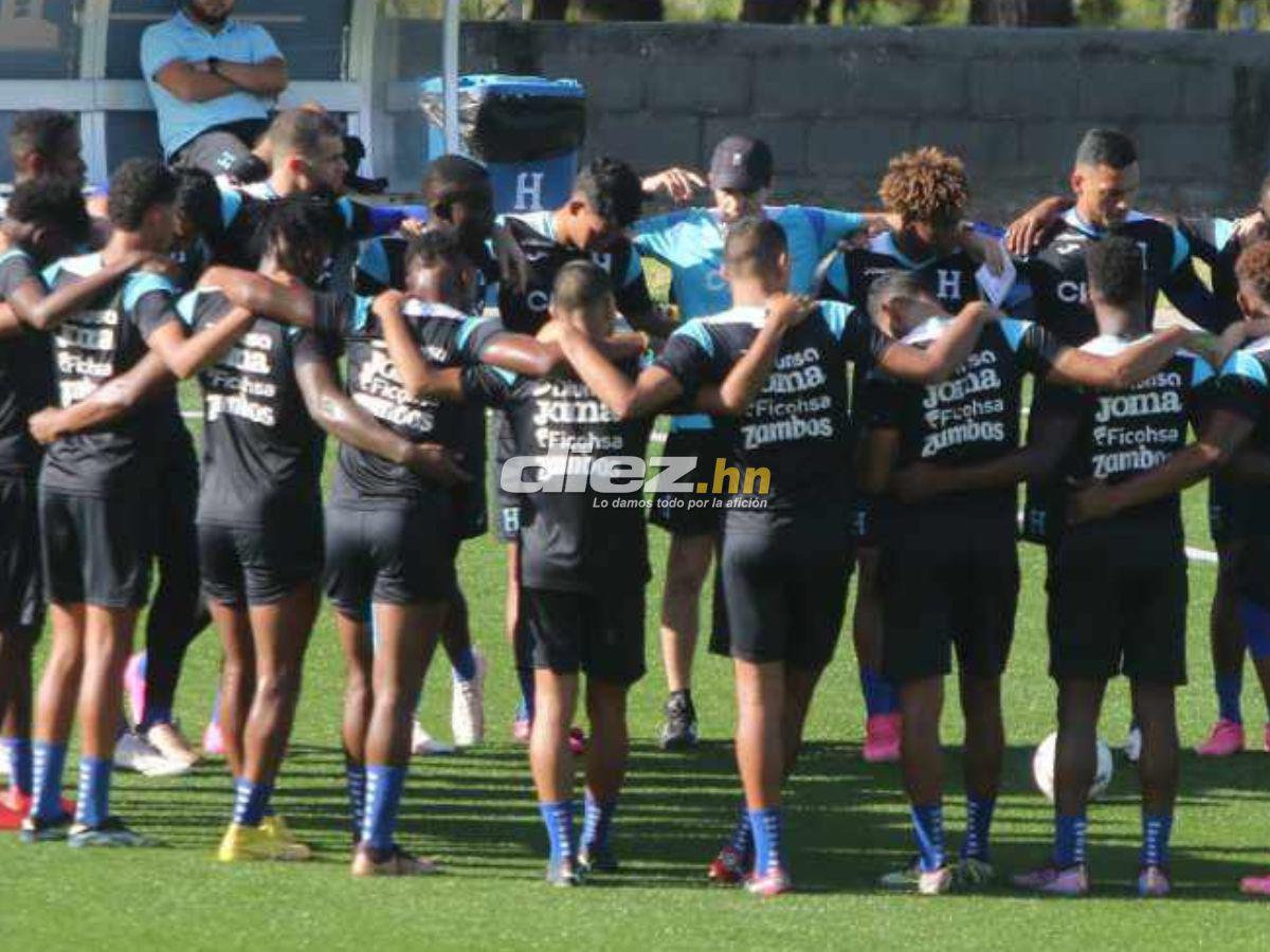 Los tres nuevos porteros de Honduras, el “susto” a Yeison Mejía y la curiosa selfie en el segundo microciclo de Reinaldo Rueda