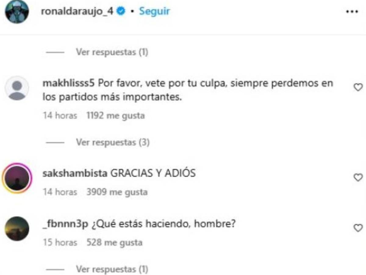Ronald Araújo deja la respuesta que todo Barcelona esperaba y hace promesa: Lo acepto, nunca fui de...