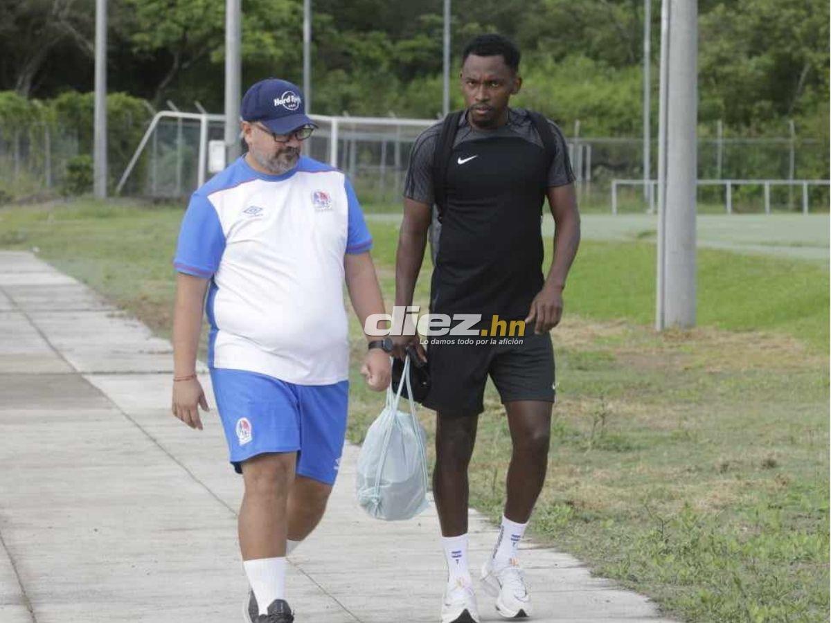 ¡Elis volvió al Olimpia! Así fue el regreso de “La Panterita” al equipo que lo hizo debutar en la Liga Nacional de Honduras