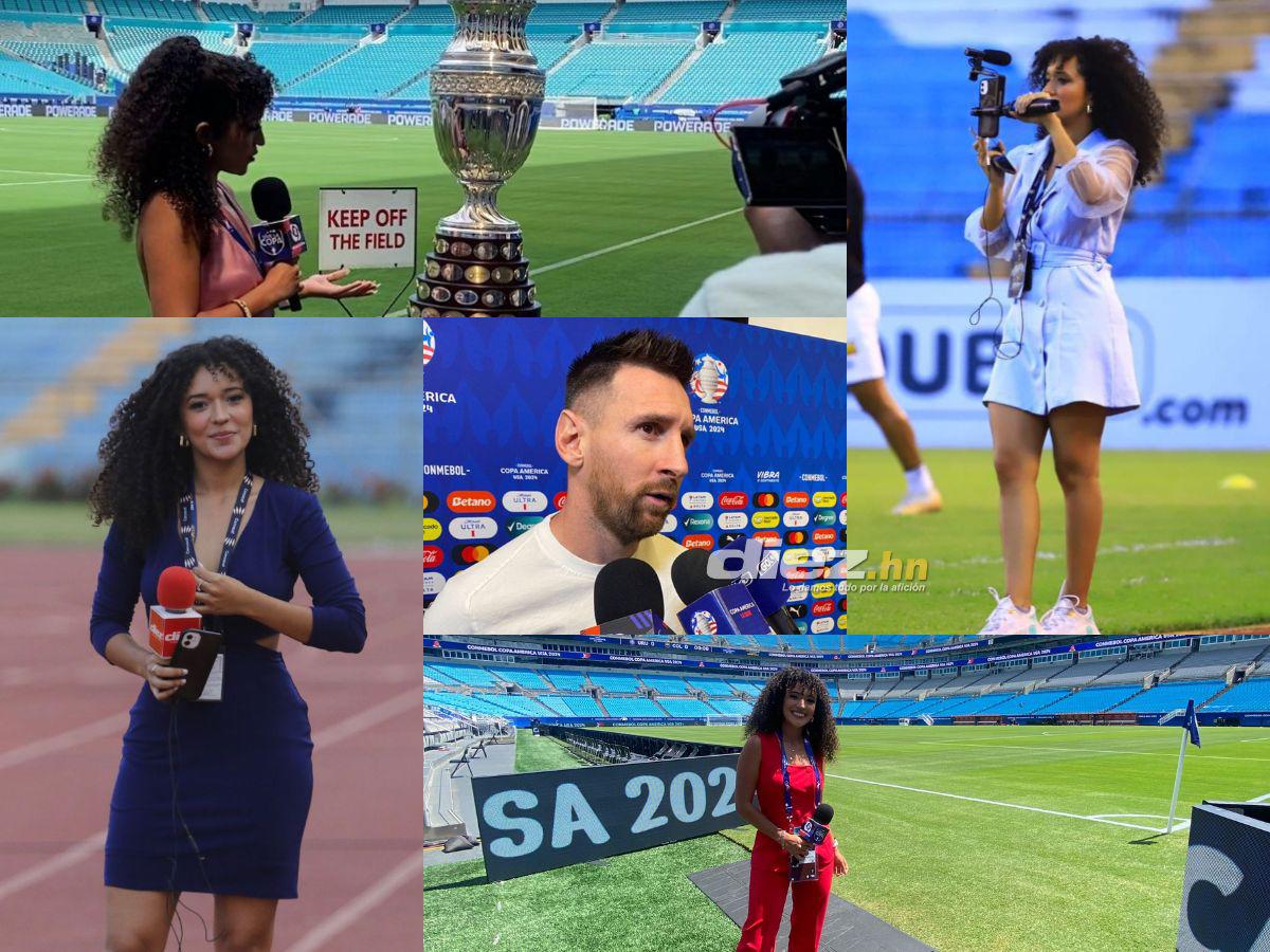 Entrevistó a Messi: ¿Qué ha sido de Emma Ramos, la bella periodista que destacó en Copa América y Diario DIEZ?