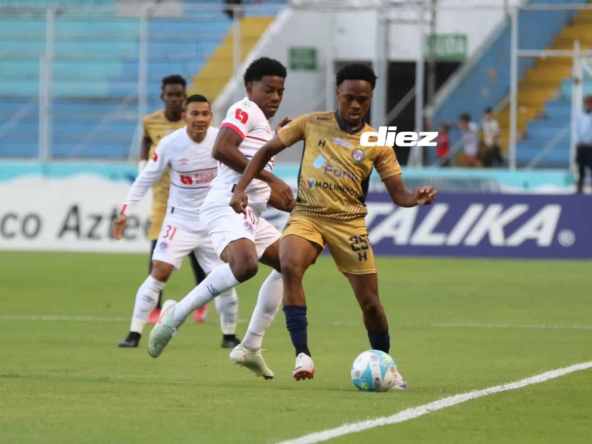 Olimpia metió el acelerador para vencer a un Choloma bien parado en el Nacional y se escapan en la cima