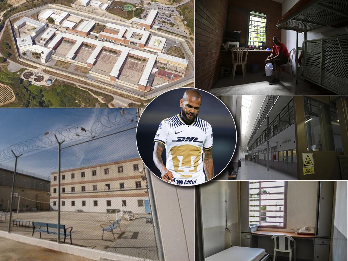 Así es la cárcel donde está detenido Dani Alves y el inusual motivo por el que no hizo la llamada a la que tenía derecho