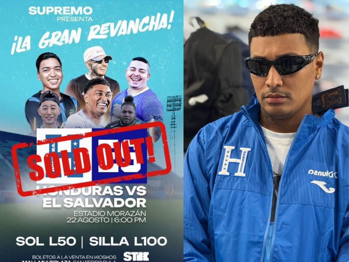 ¿Cómo conseguir boletos para el partido de tiktokers de Honduras vs El Salvador? Esto fue lo que reveló Supremo a pocos días