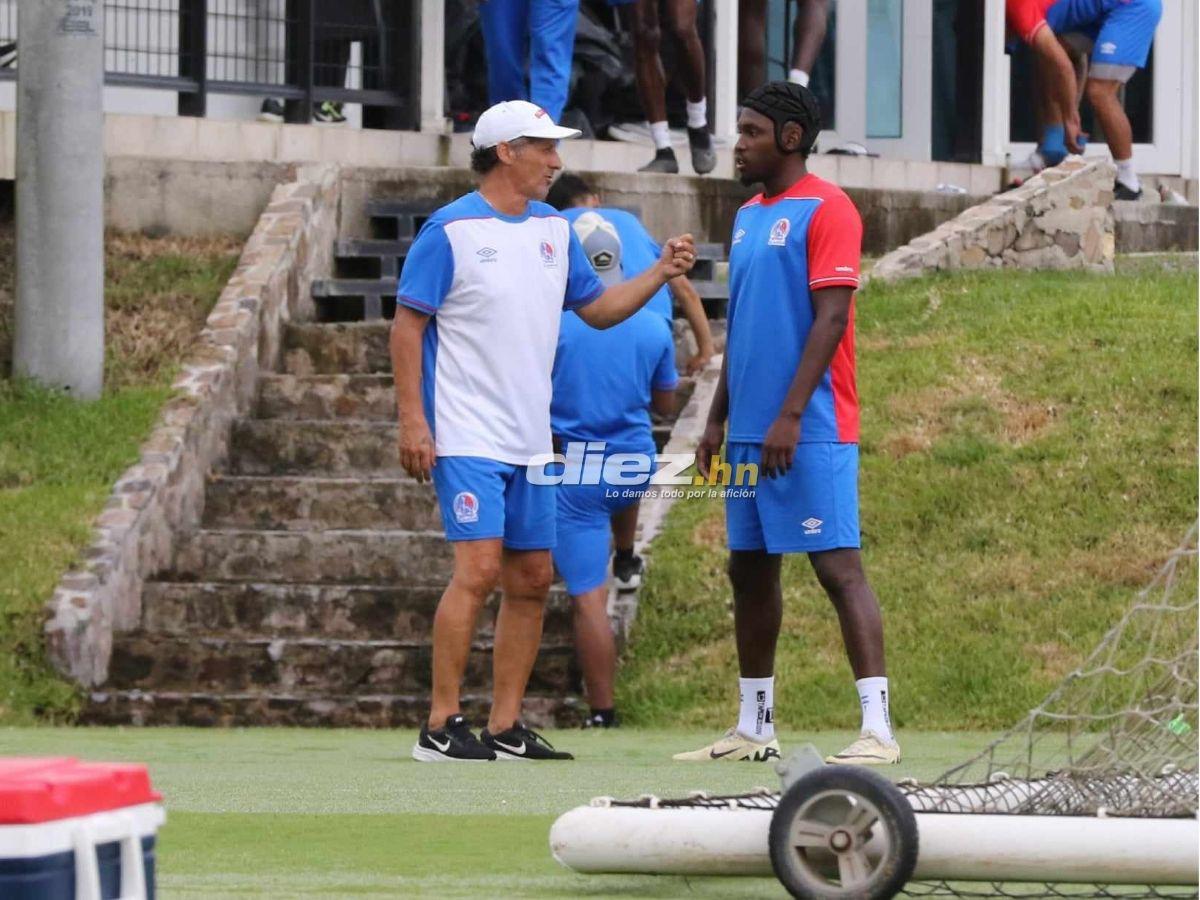 ¡Elis volvió al Olimpia! Así fue el regreso de “La Panterita” al equipo que lo hizo debutar en la Liga Nacional de Honduras