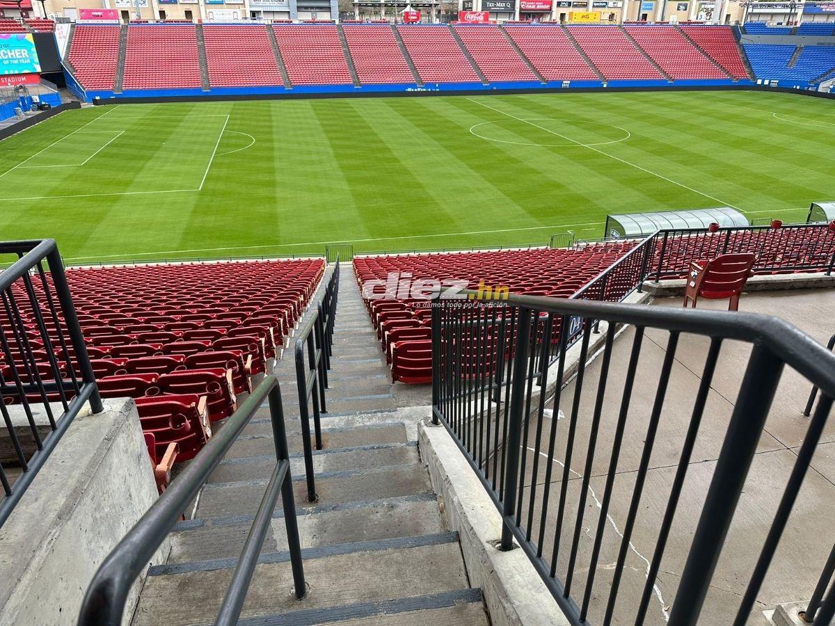 Con paneles solares y engramillado de mesa de billar: Así pulen el Toyota Stadium de Dallas para el Honduras vs Costa Rica